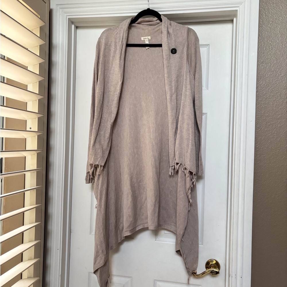 Matilda Jane Beige Draped Poncho